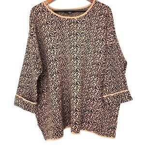 Tahari Leopard Print Sweater
